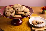 Cookies com gotas de chocolate