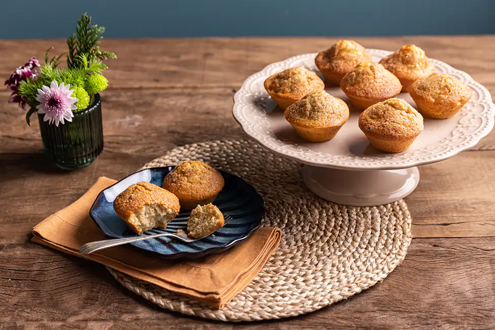 Muffin de banana na Air Fryer Oven da Rita Lobo Panelinha
