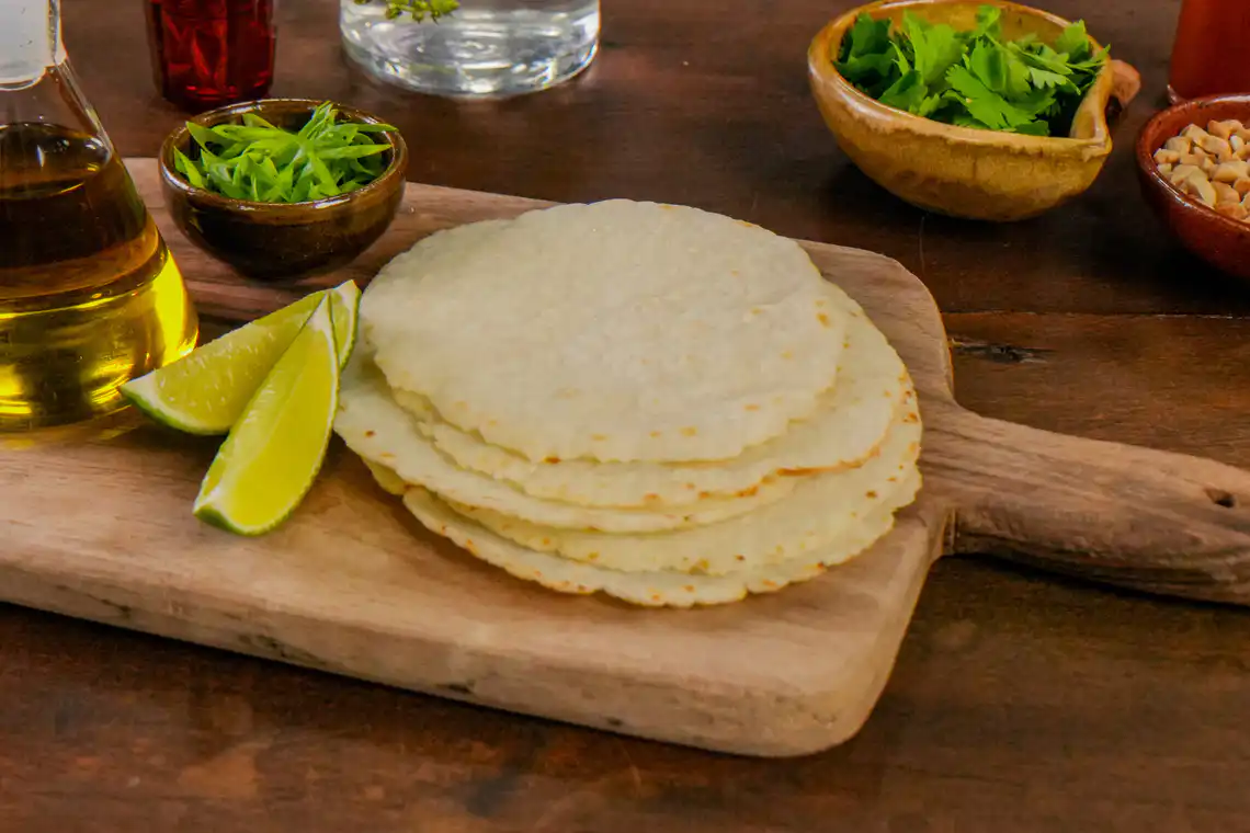 Tortilha de arroz (reaproveitamento)