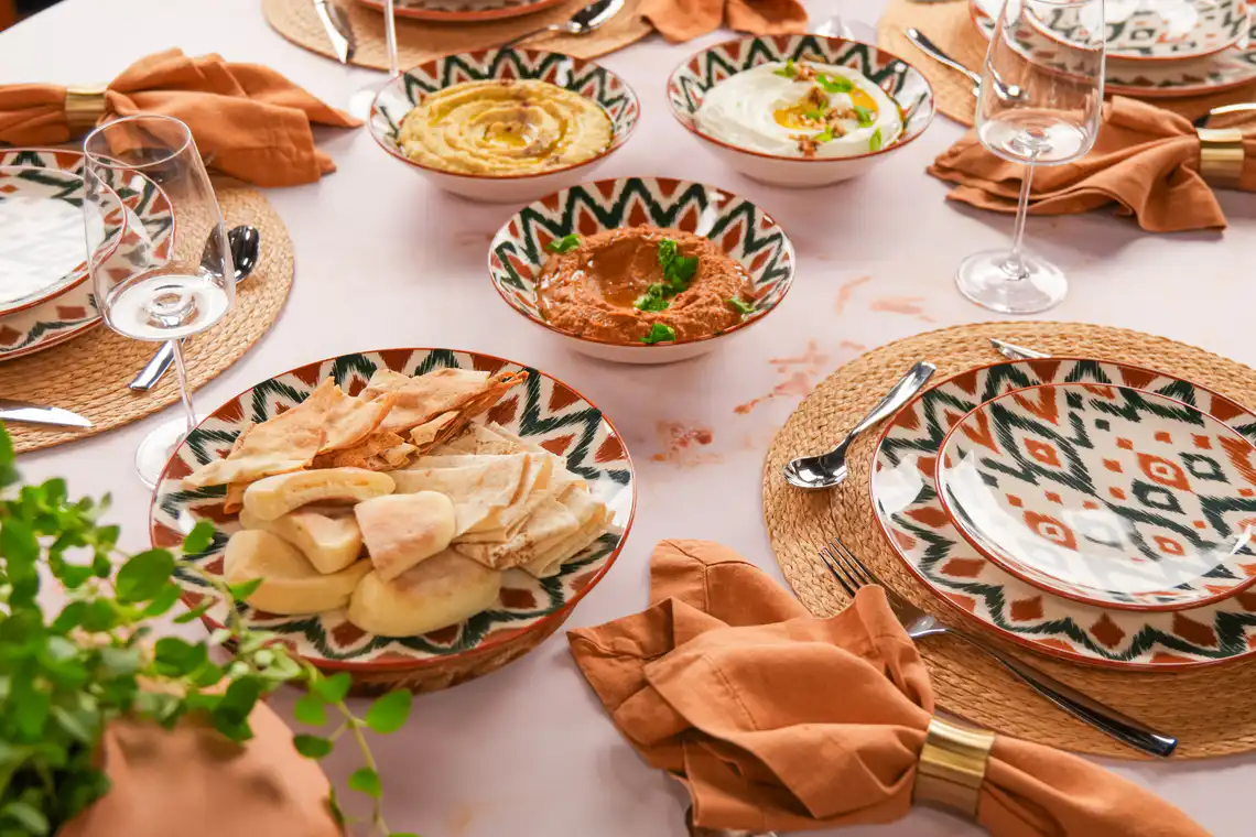 Pra curtir uma mesa belíssima!