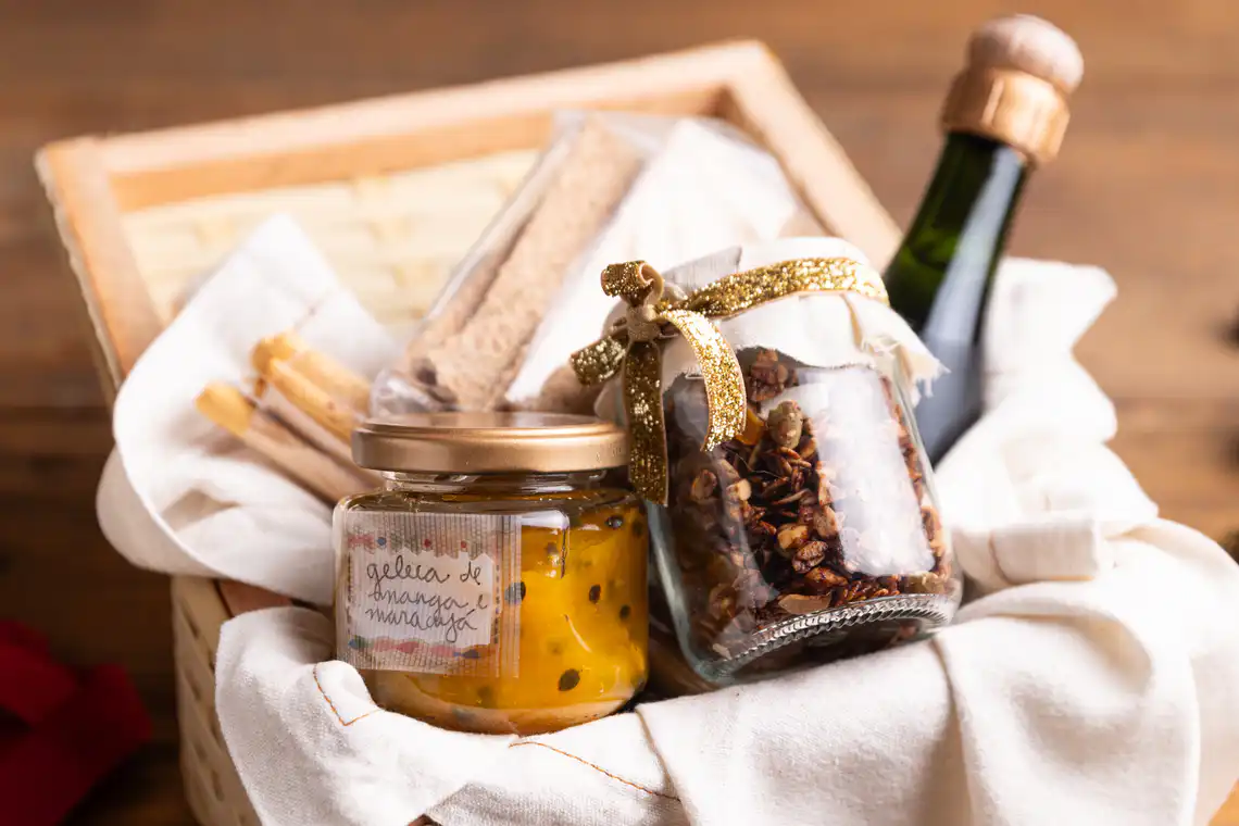 Comida é presente, sim! 🎁