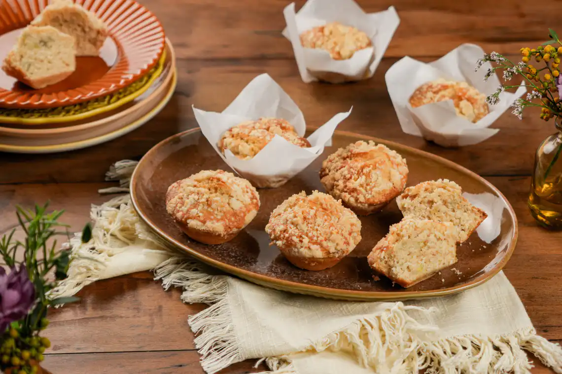 Muffin de banana na Air Fryer da Rita Lobo