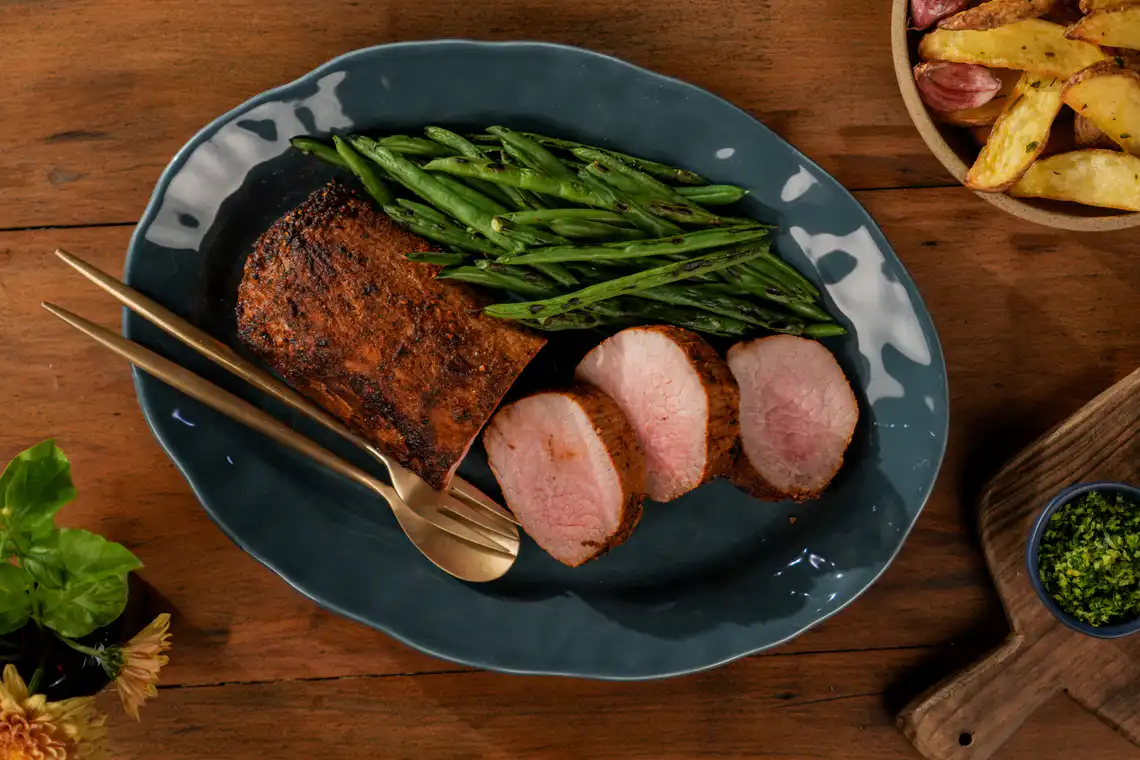 Rosbife de lagarto na Air Fryer da Rita Lobo