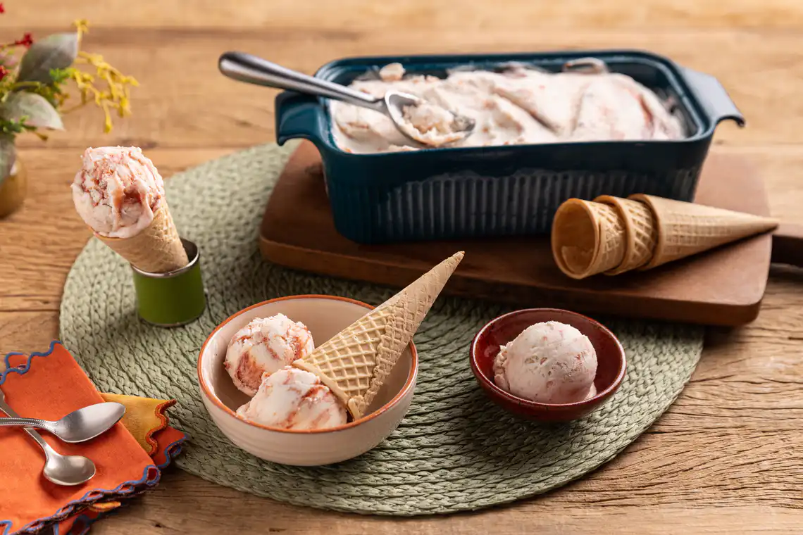 variação de montagem de mesa