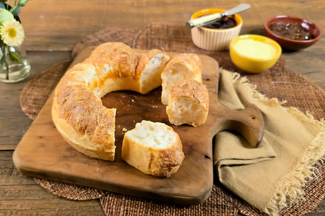 Pão de queijo de liquidificador na Air Fryer da Rita Lobo 