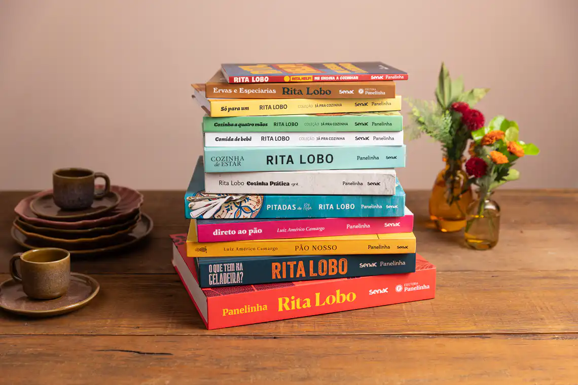 Livros Panelinha para vocês cozinharem juntos