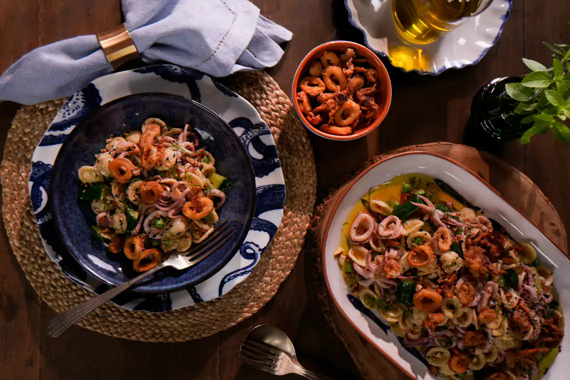 variação de mesa montada 