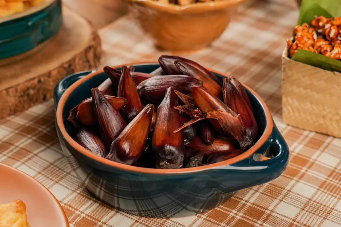 Pinhão cozido