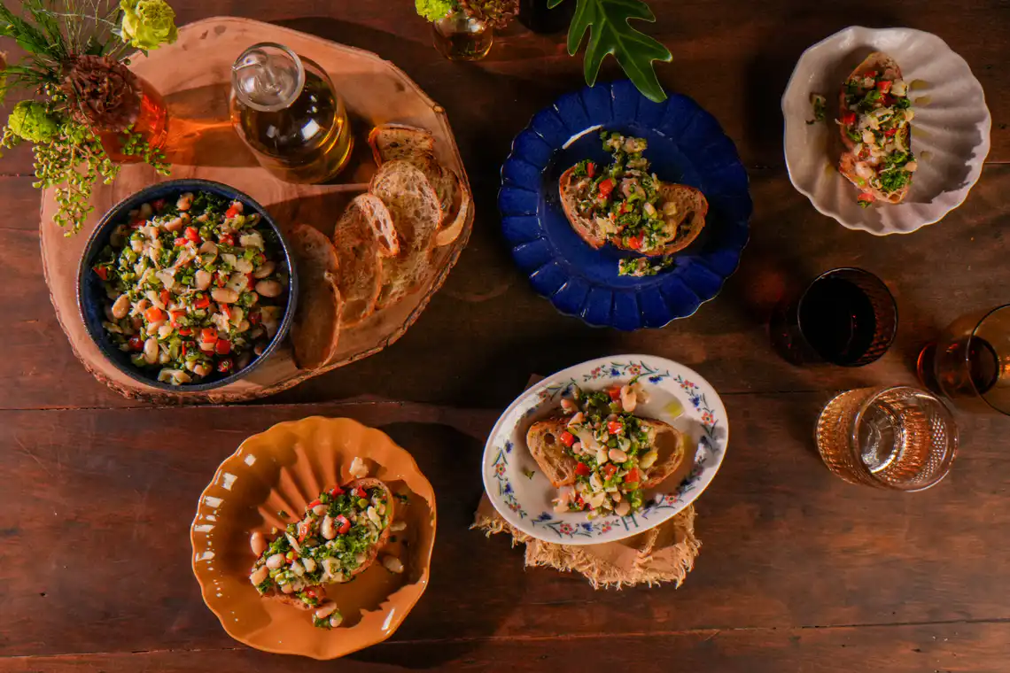 mesa montada tartine  