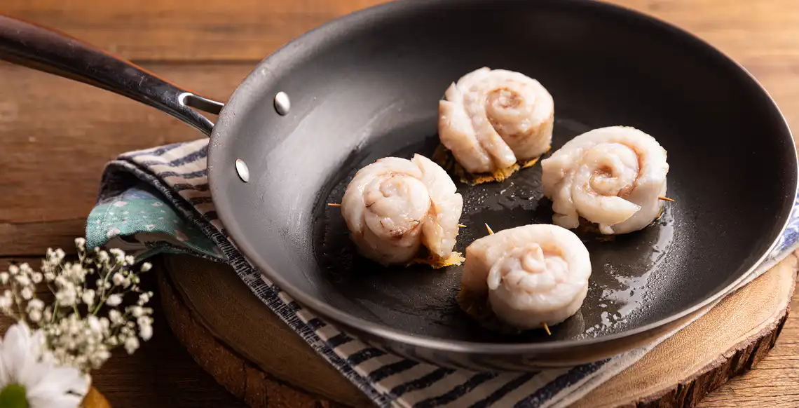 Pro almoço, tem peixe como prato principal