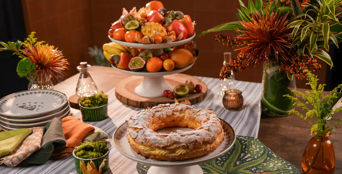 Sua mesa mais charmosa