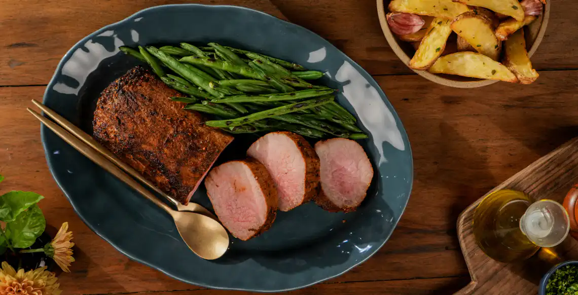 Rosbife de lagarto na Air Fryer
