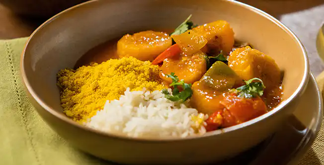 Receita de moqueca de banana-da-terra