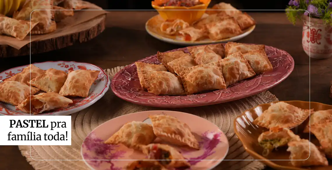 Pastel pra família toda!