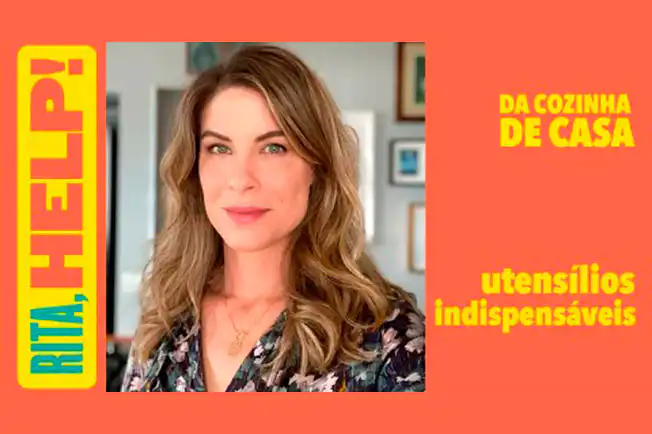 Rita mostra os utensílios que tornam a vida mais prática