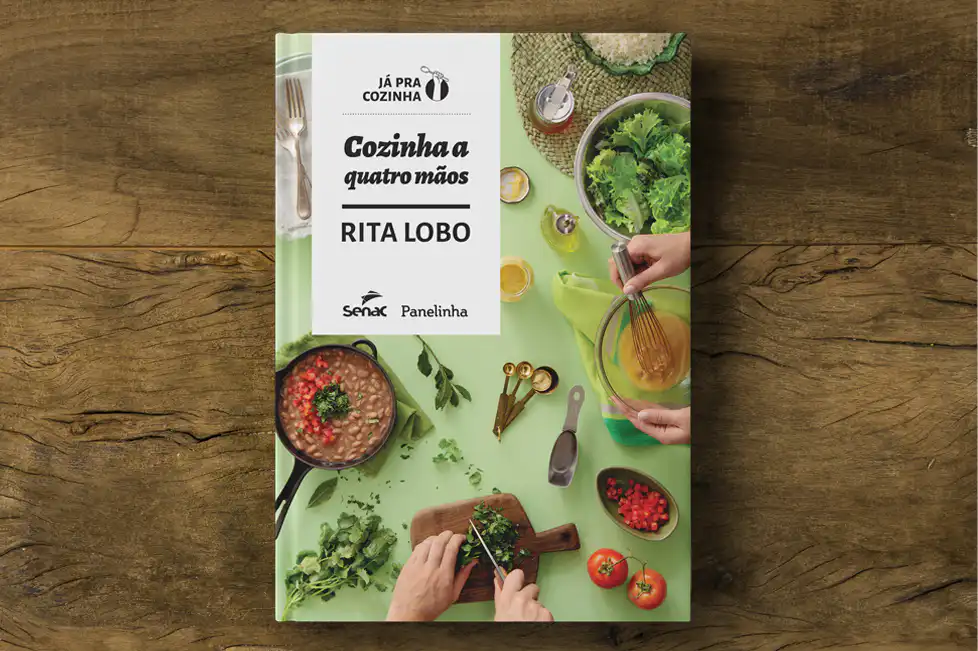 Já conhece o livro "Cozinha a Quatro Mãos"?