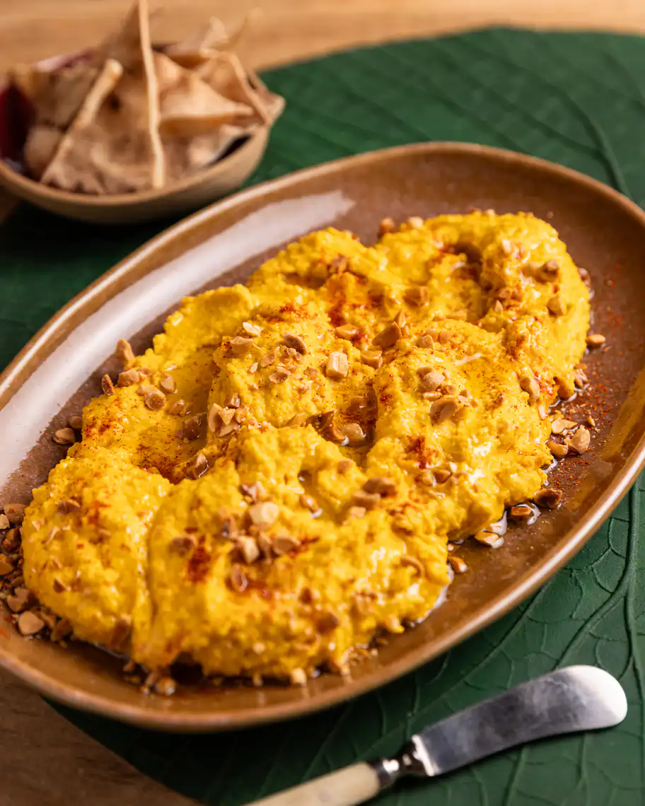 RECEITA: HOMUS DE CENOURA NA AIR FRYER