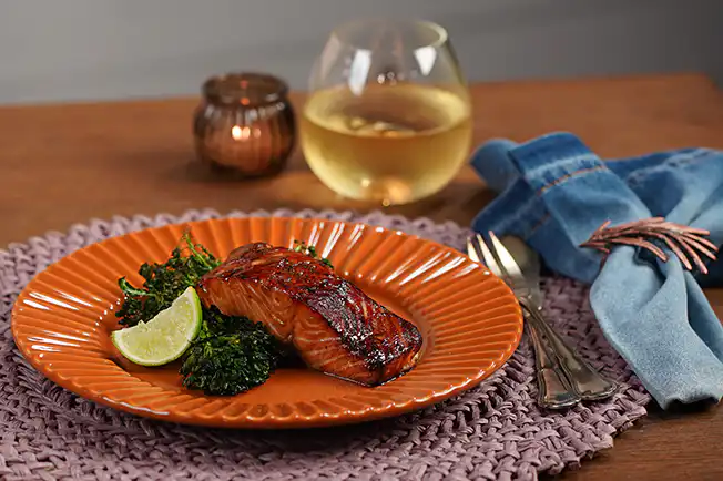 RECEITA: SALMÃO COM BRÓCOLIS NA AIR FRYER