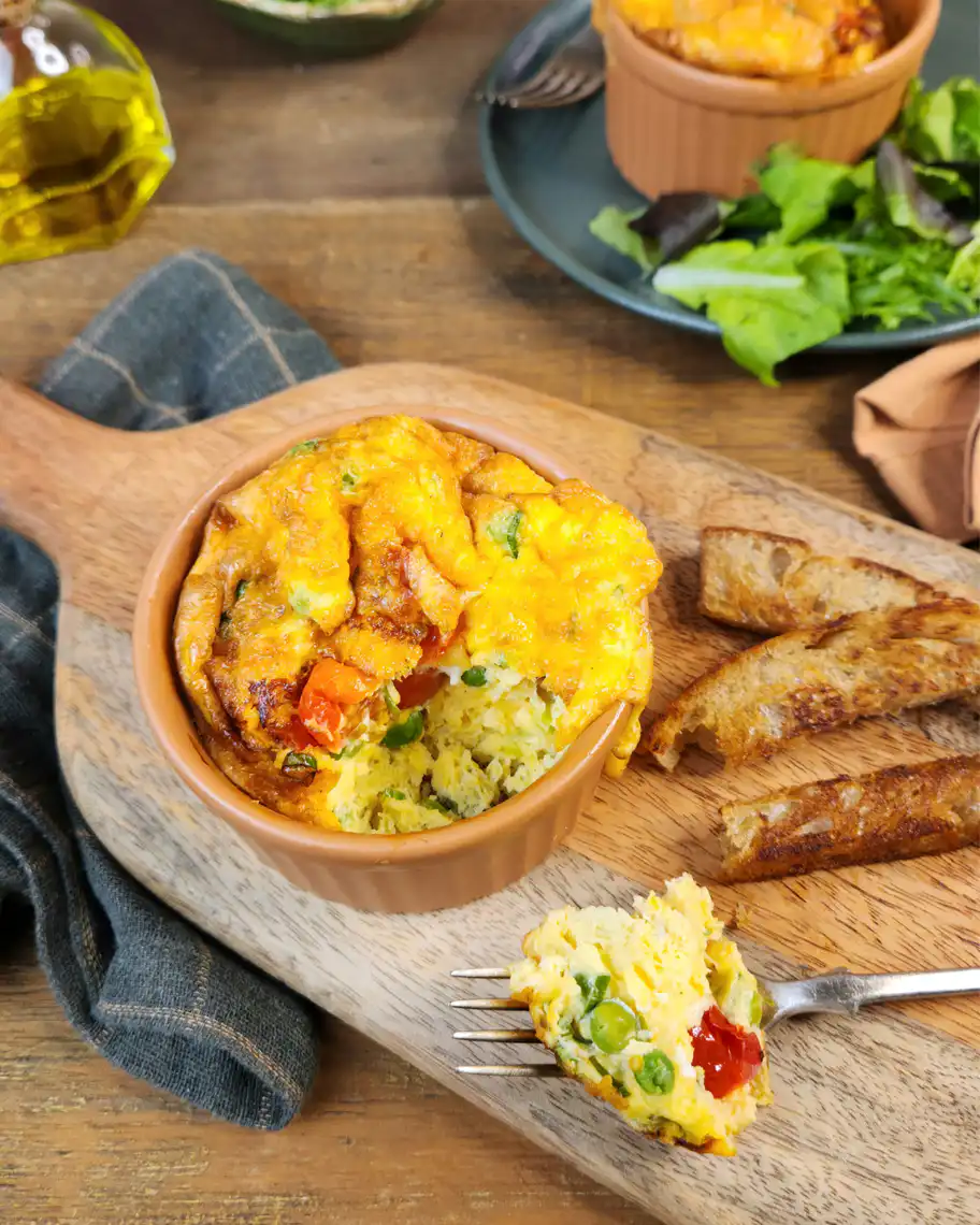 RECEITA: Omelete na Air Fryer