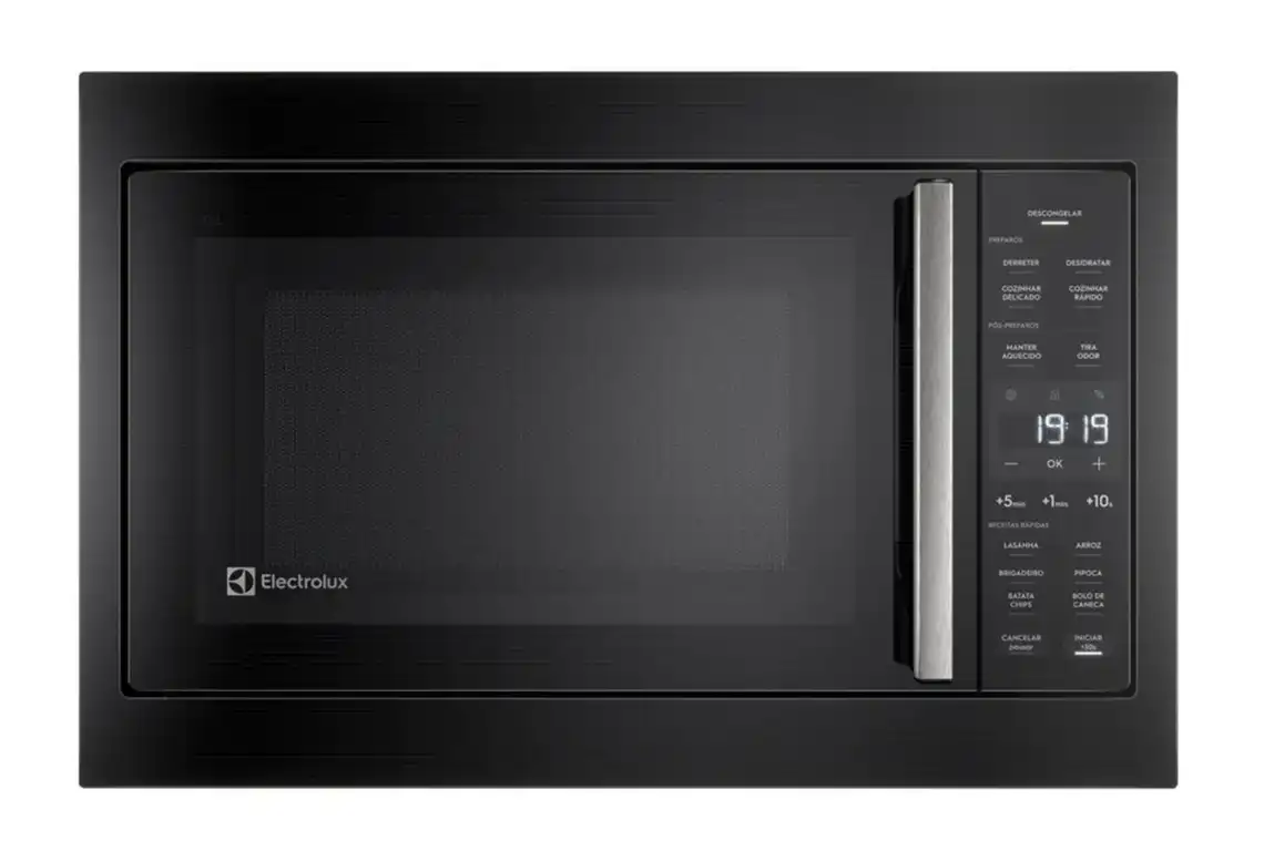 Micro-ondas de Embutir Electrolux 34L Preto Experience com Descongelamento Assistido (ME3BP)