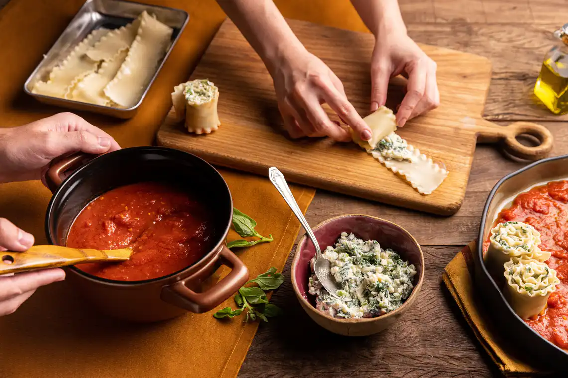 A divisão de tarefas transforma a alimentação da casa