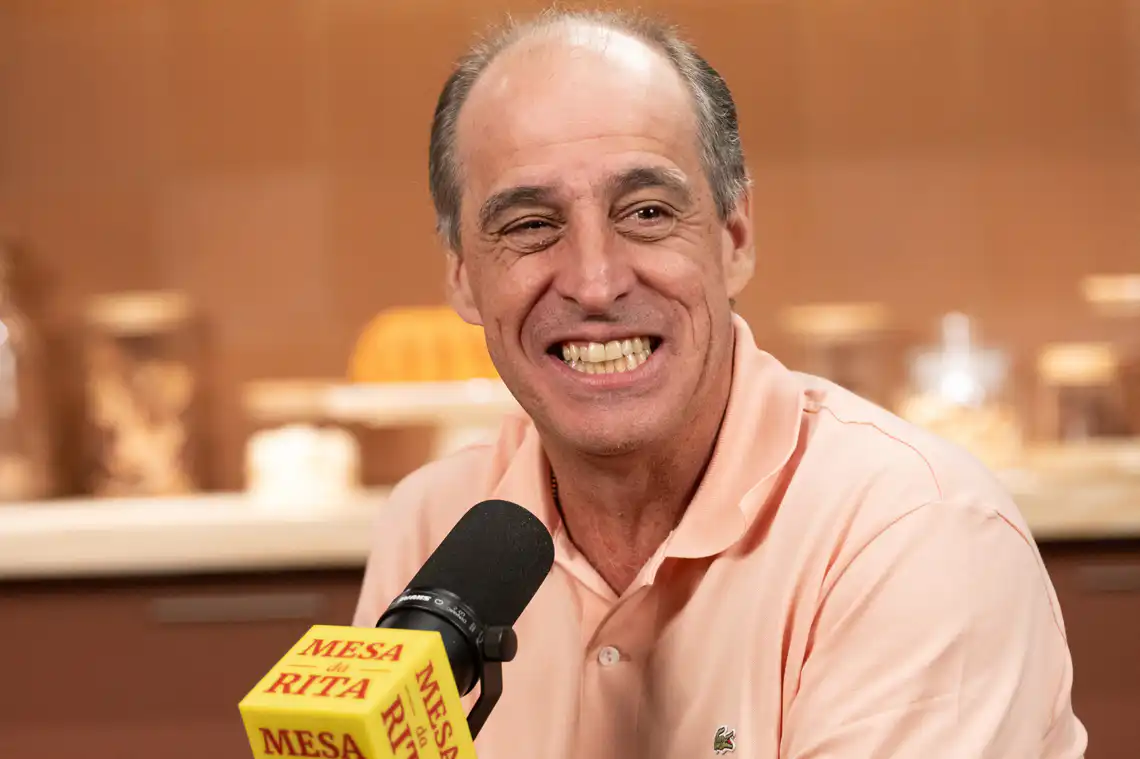 Com Fernando Meligeni