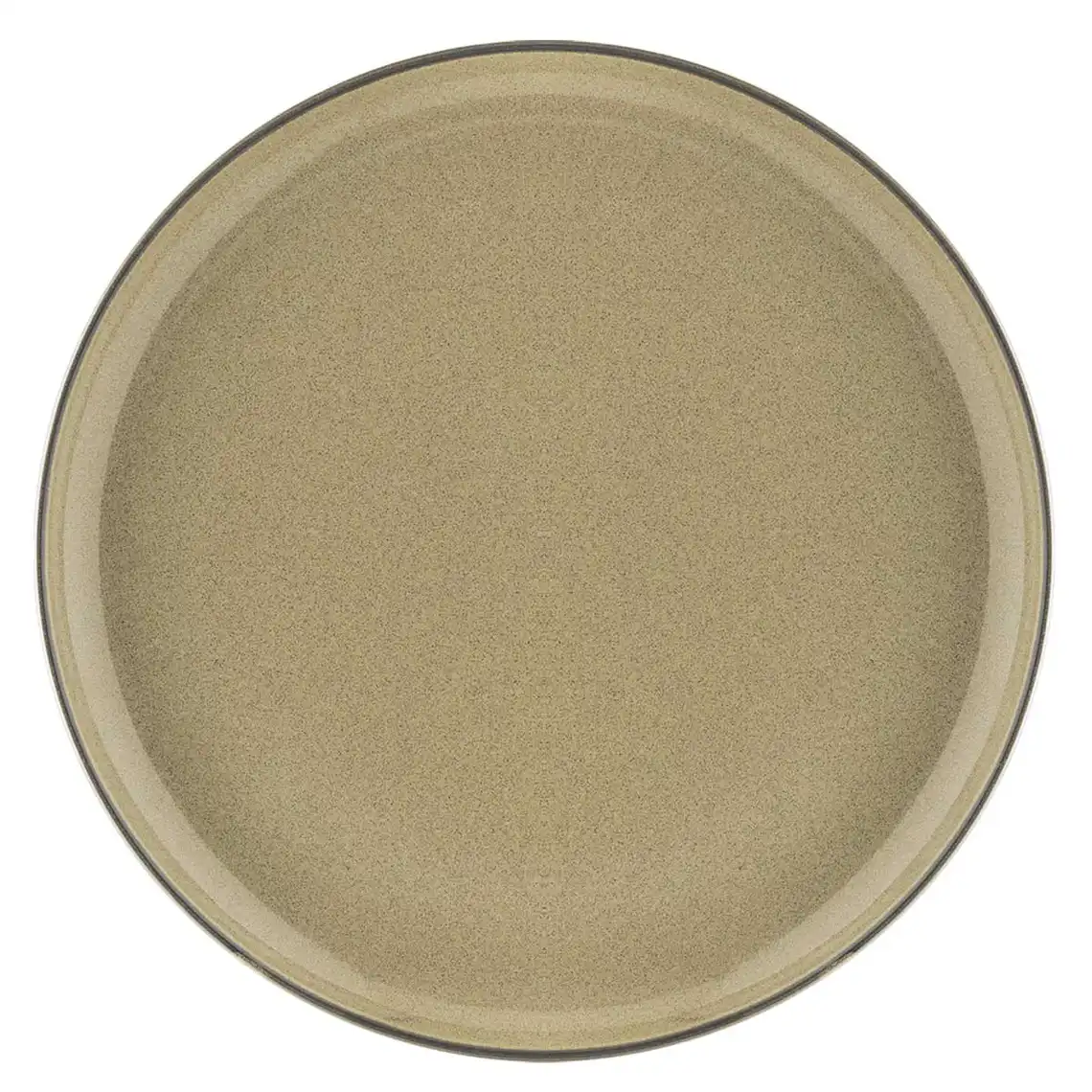 Jogo de 6 Pratos Rasos 26 Cm Flat Ocre